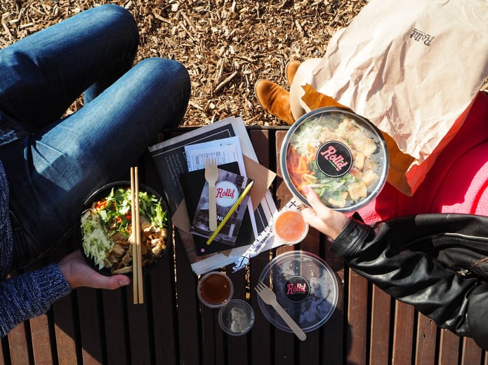 Rolld and Foodora - a winning combination Rolld and Foodora - a winning combination
