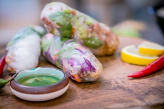 Rice paper rolls Rice paper rolls